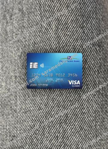 USA Fifth Third Bank visa classic card photolook front